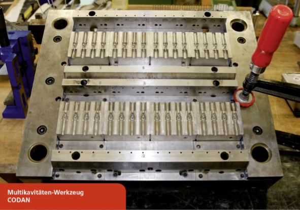 Comprehensive order control in injection mould production